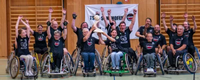 Foto des Albums: Rollstuhlbasketball: Rückspiel TSV Sonthofen und Buxheimer Blitze