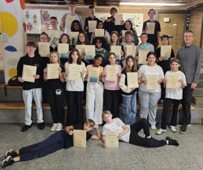 Foto des Albums: Preisverleihung an die besten Schülerinnen und Schüler