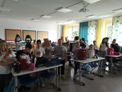 Fotoalbum 2. Mottotag: Die etwas andere Schultasche