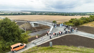 Foto des Albums: Einweihung Ersatzneubau Eiserne Brücke
