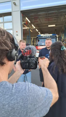 Foto des Albums: Besuch vom WDR und NDR