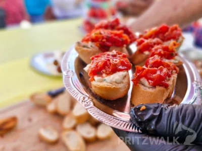 Foto des Albums: PriMa-Treff Tomatenmarkt mit Bruscetta und Grilltomaten