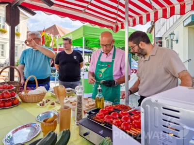 Foto des Albums: PriMa-Treff Tomatenmarkt mit Bruscetta und Grilltomaten