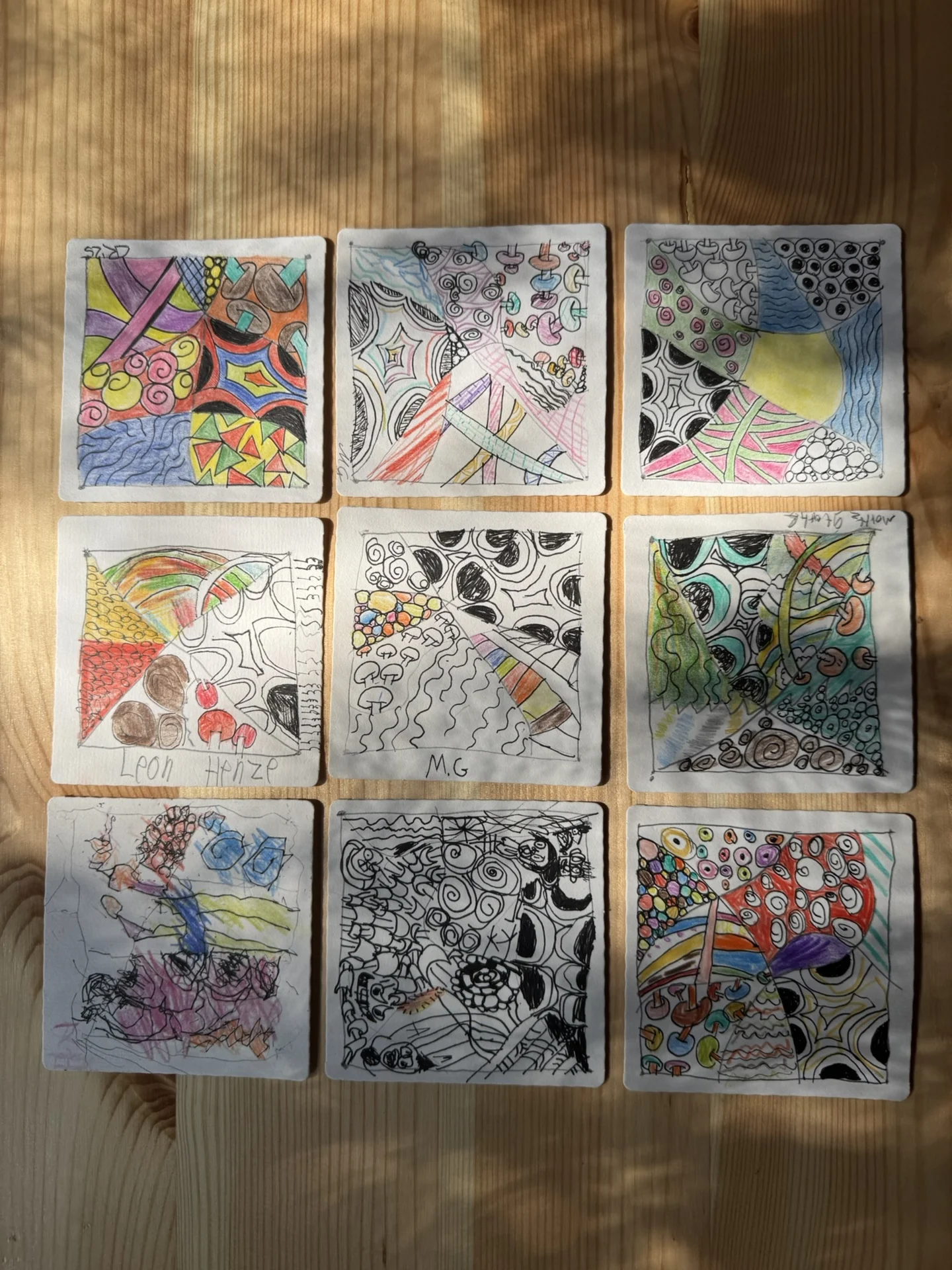 Bild: Zentangle Ega
