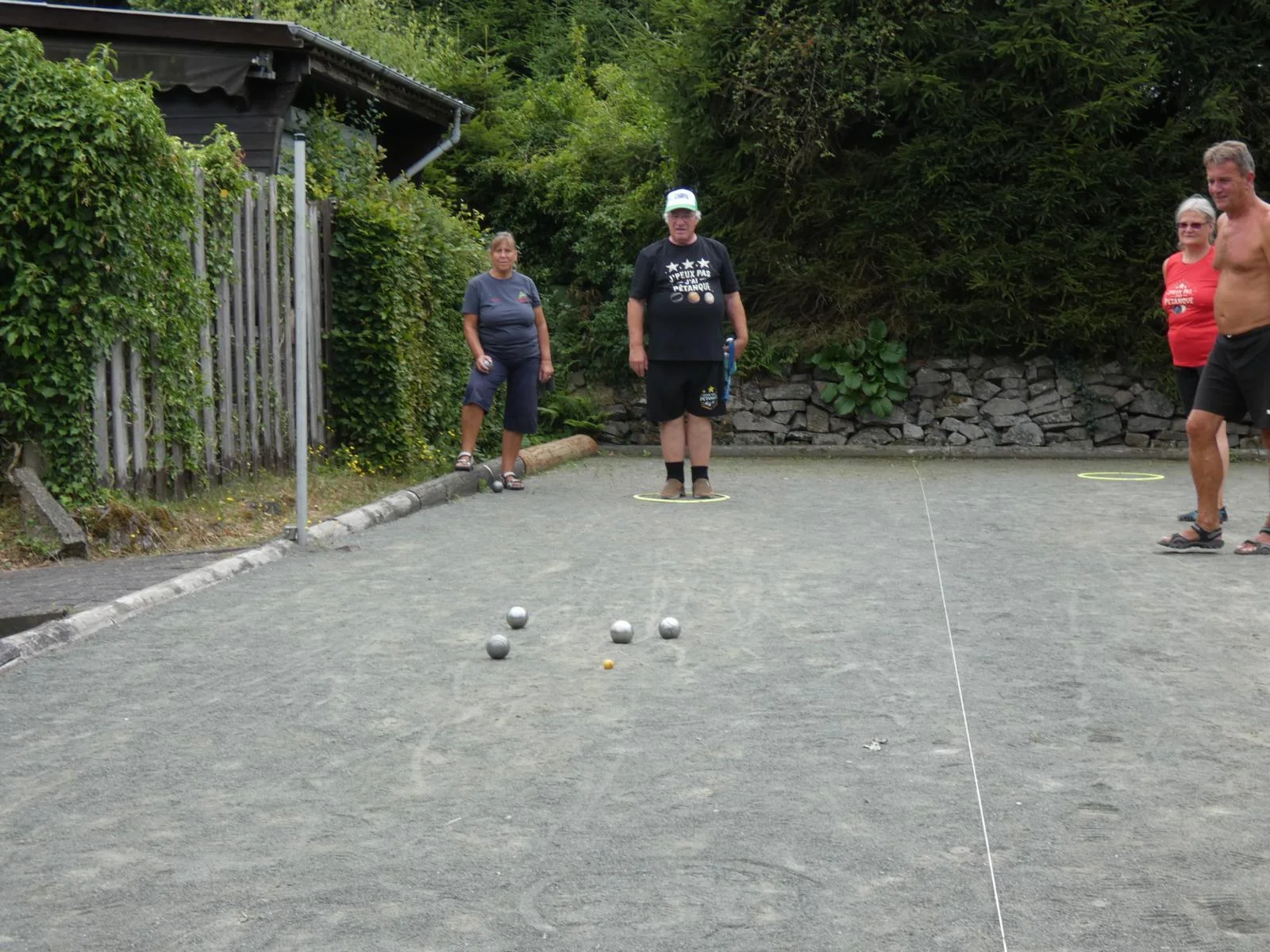 Bild: Boule der Ball rollt