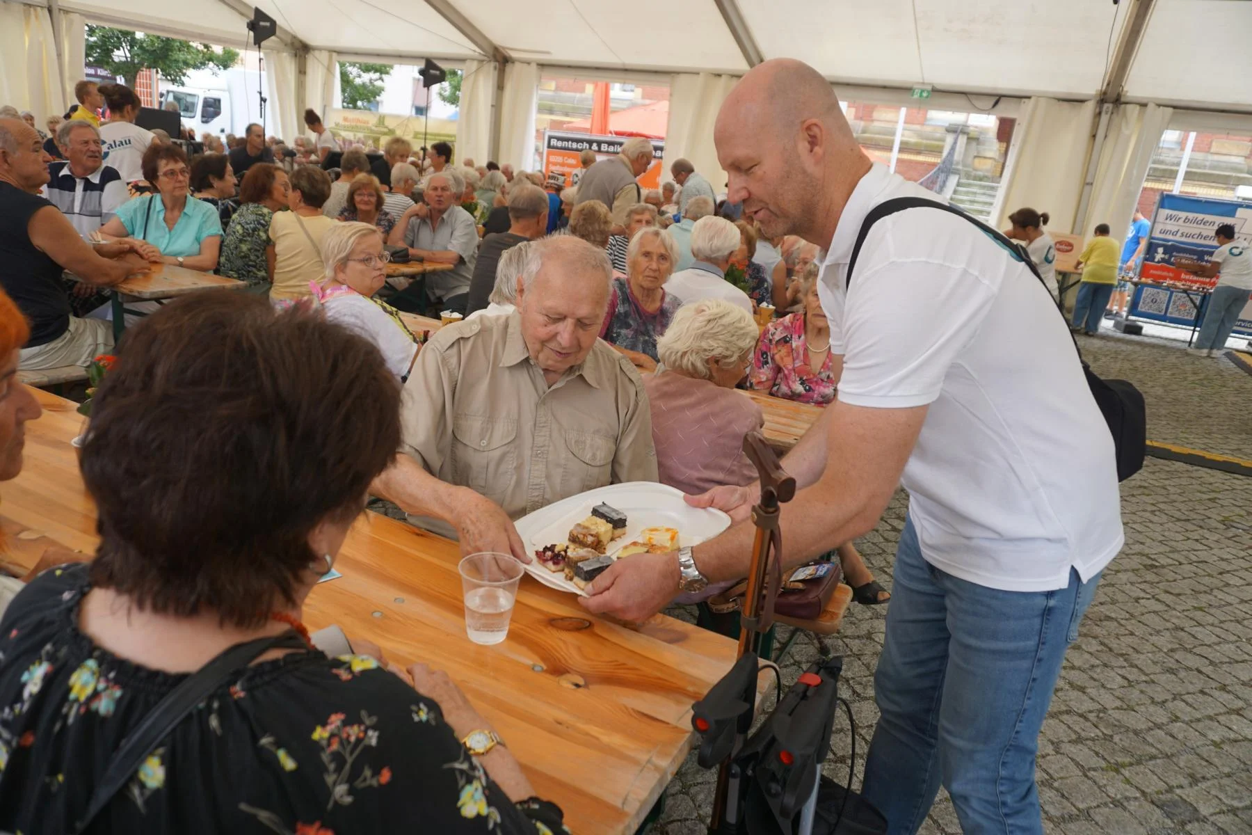 Bild: Impressionen vom Calauer Stadtfest. Foto: Jan Hornhauer
