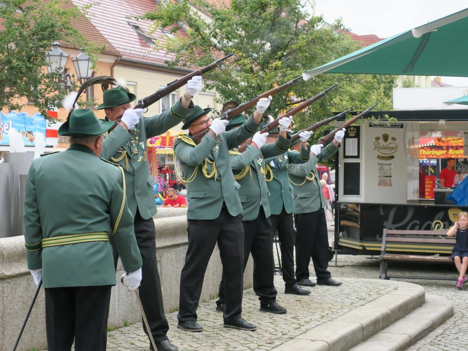 Bild: Impressionen vom Calauer Stadtfest. Foto: Jan Hornhauer