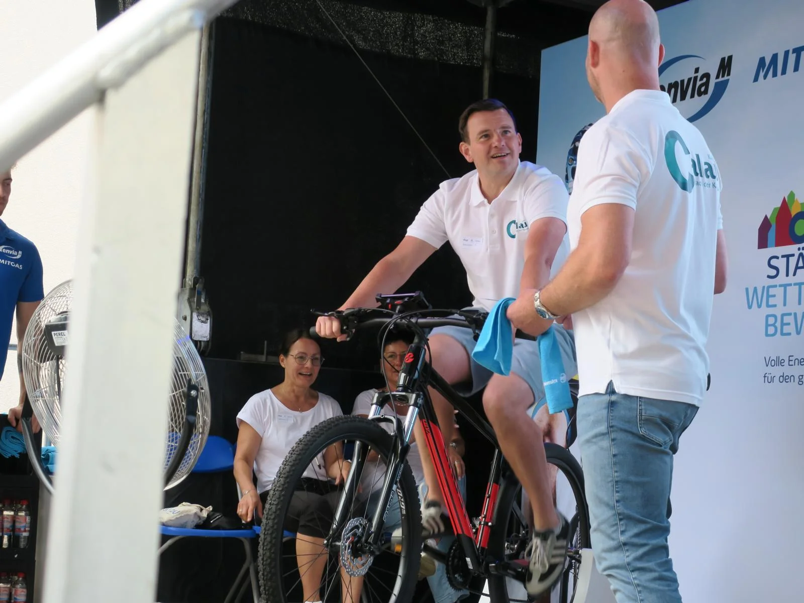 Bild: Impressionen vom Calauer Stadtfest. Foto: Jan Hornhauer