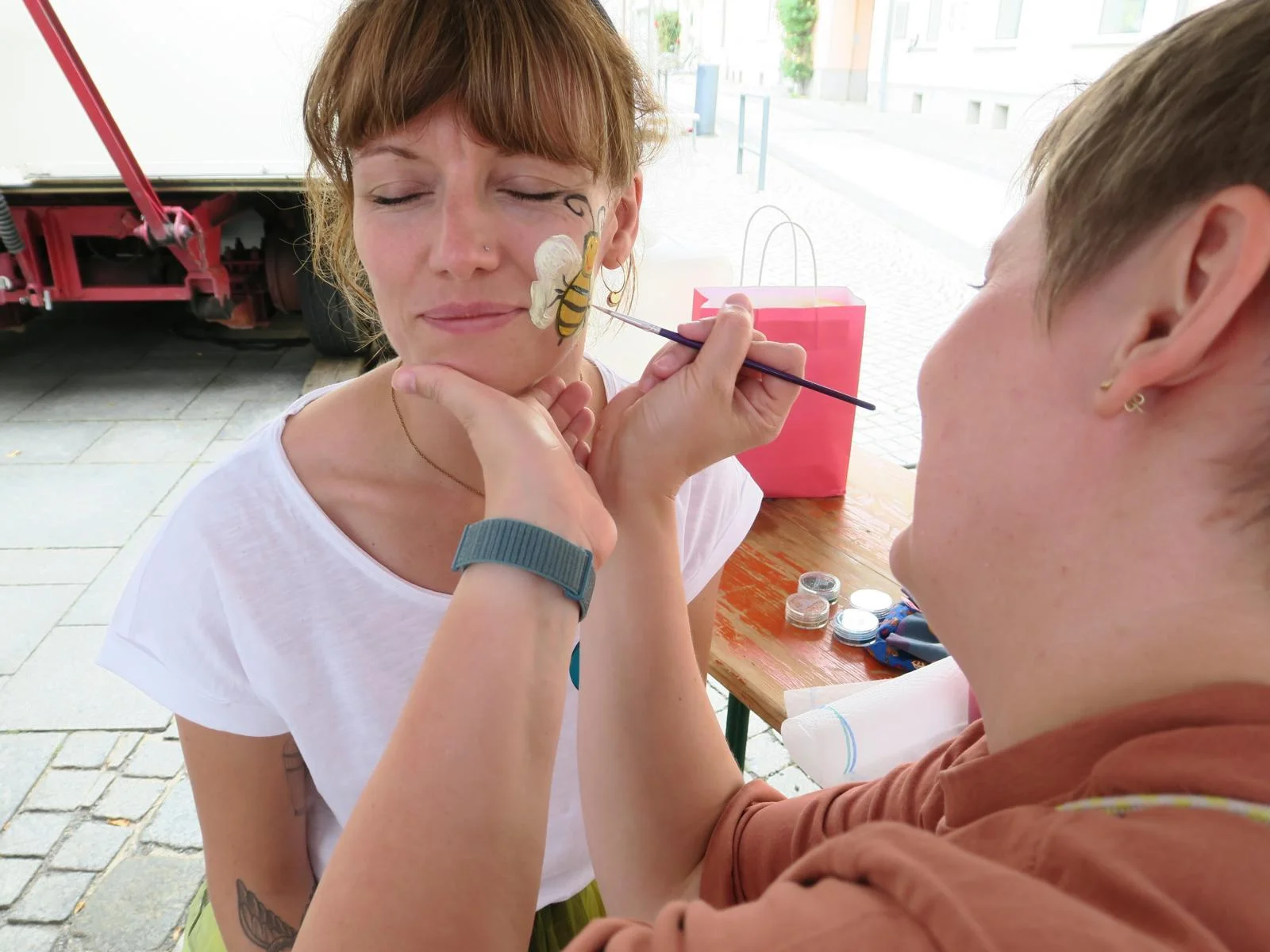 Bild: Impressionen vom Calauer Stadtfest. Foto: Jan Hornhauer