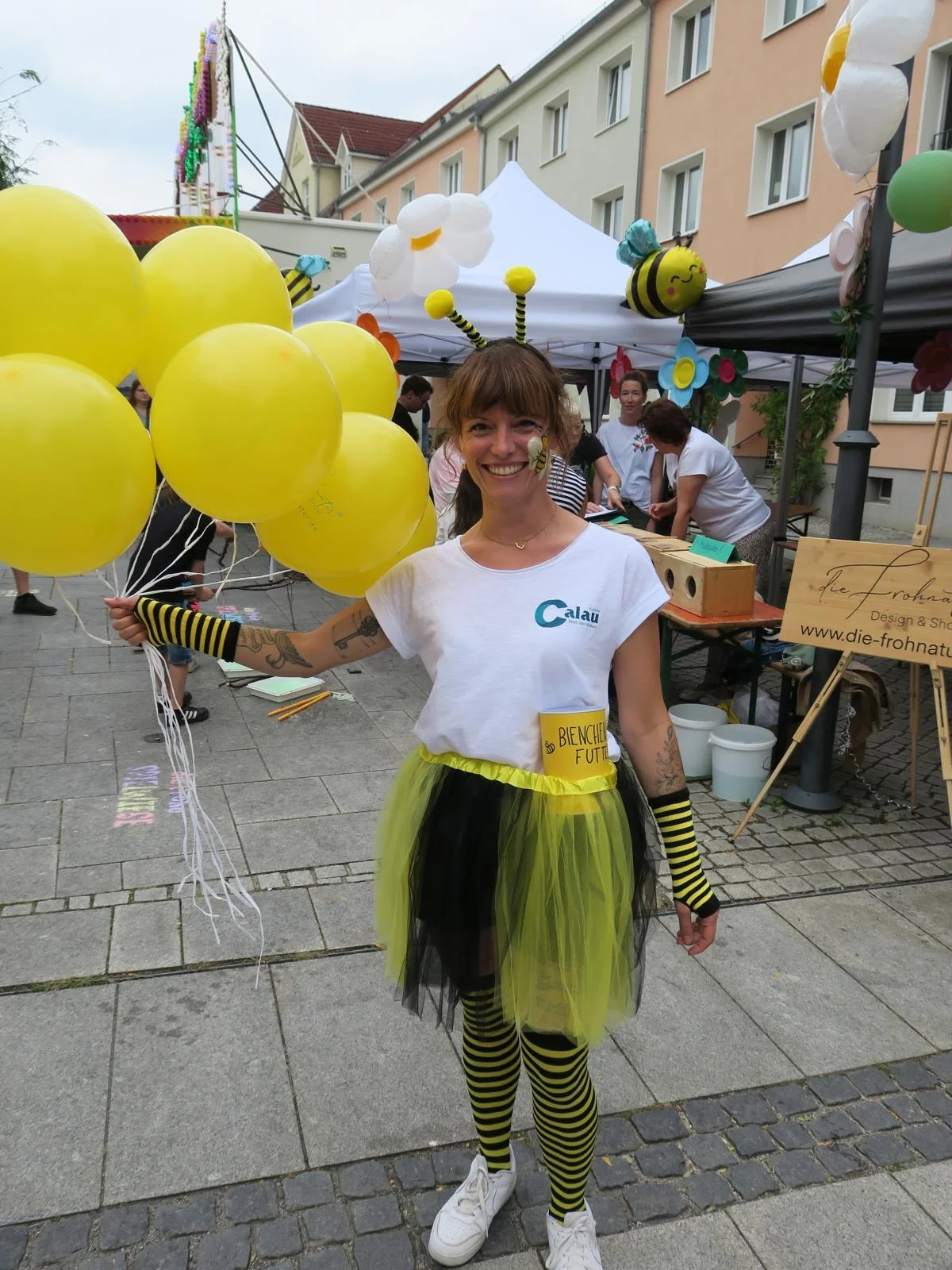 Bild: Impressionen vom Calauer Stadtfest. Foto: Jan Hornhauer