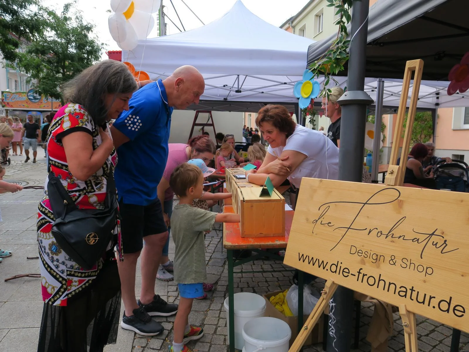 Bild: Impressionen vom Calauer Stadtfest. Foto: Jan Hornhauer