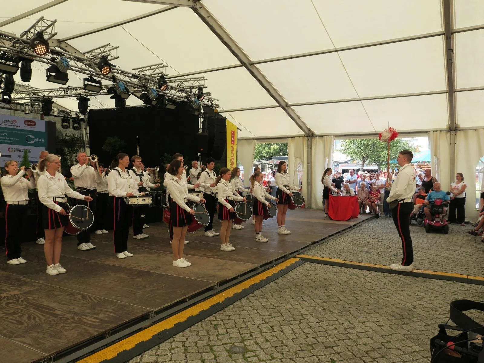 Bild: Impressionen vom Calauer Stadtfest. Foto: Jan Hornhauer