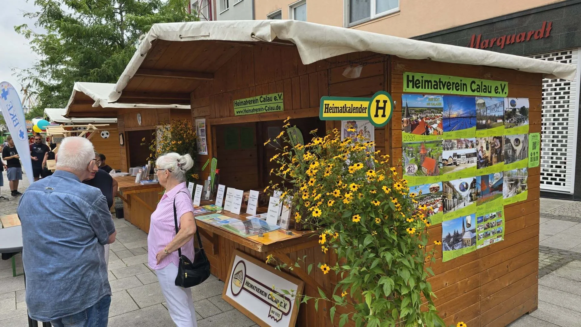 Bild: Impressionen vom Calauer Stadtfest. Foto: Matthias Nerenz