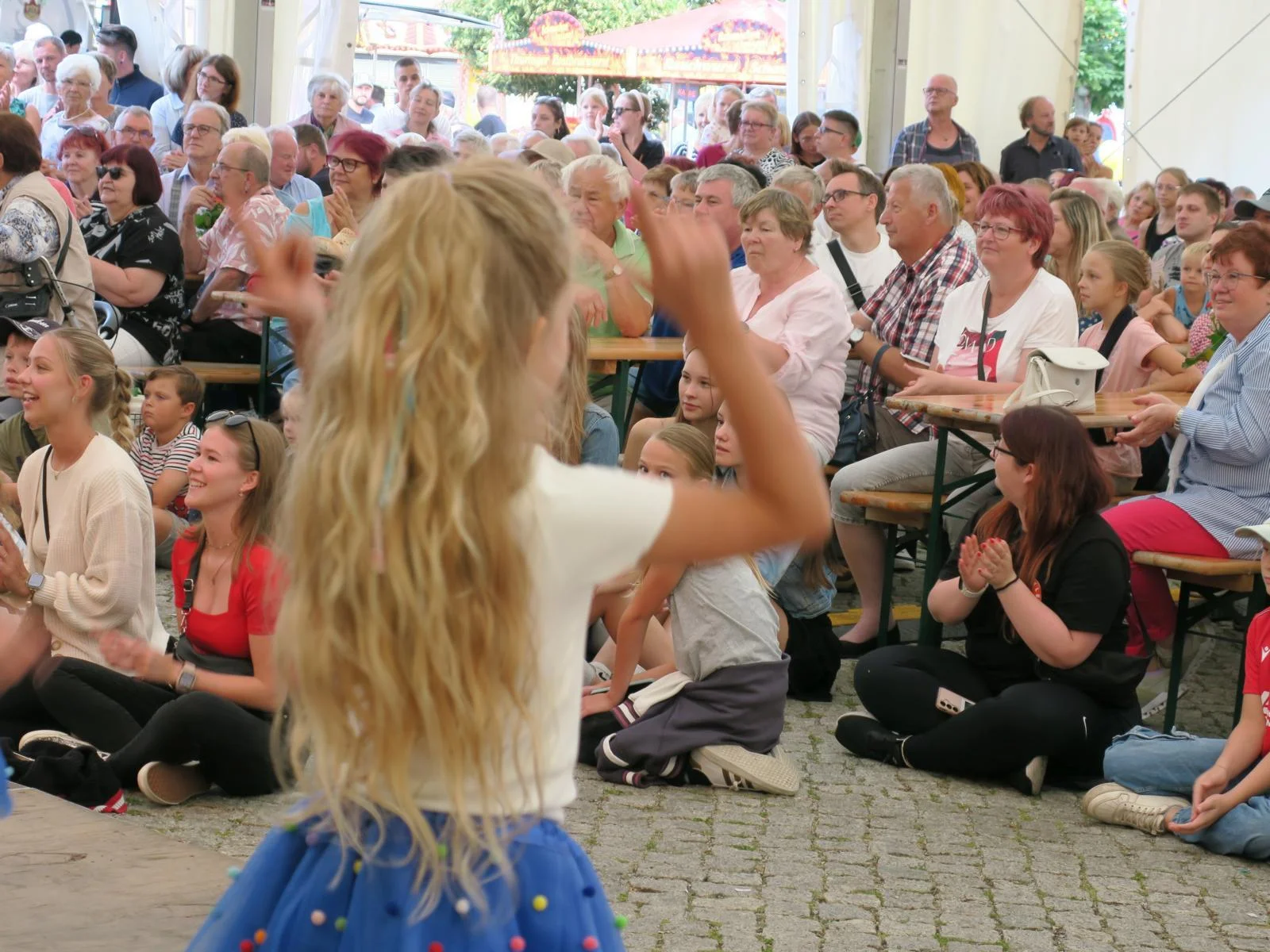 Bild: Impressionen vom Calauer Stadtfest. Foto: Jan Hornhauer