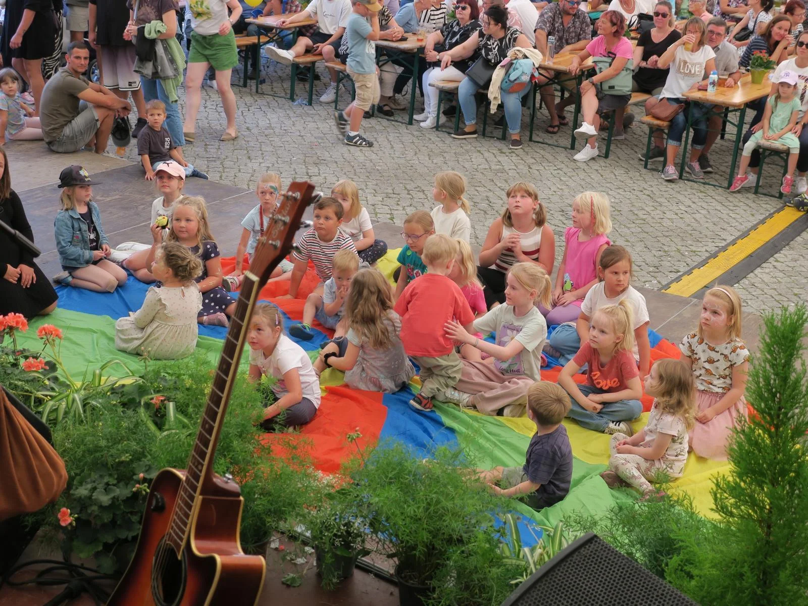 Bild: Impressionen vom Calauer Stadtfest. Foto: Jan Hornhauer