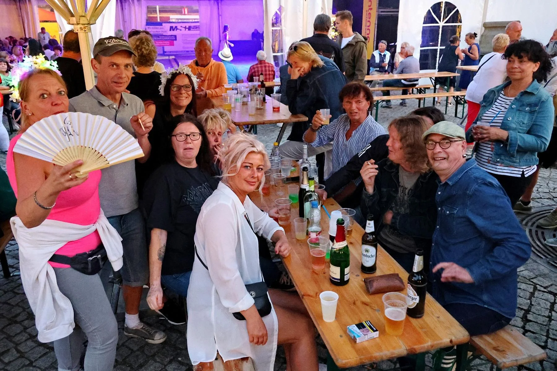 Bild: Impressionen vom Calauer Stadtfest. Foto: Matthias Nerenz