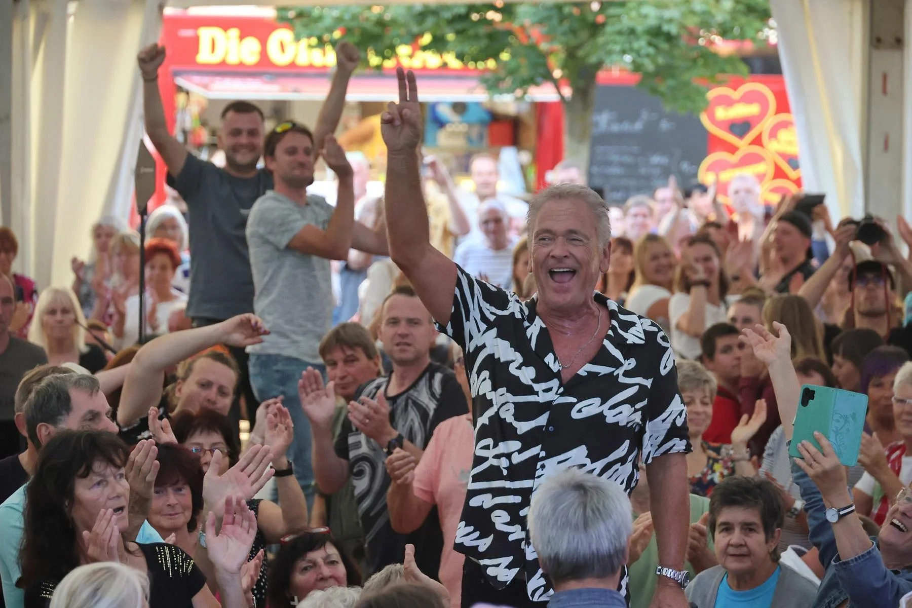 Bild: Impressionen vom Calauer Stadtfest. Foto: Matthias Nerenz