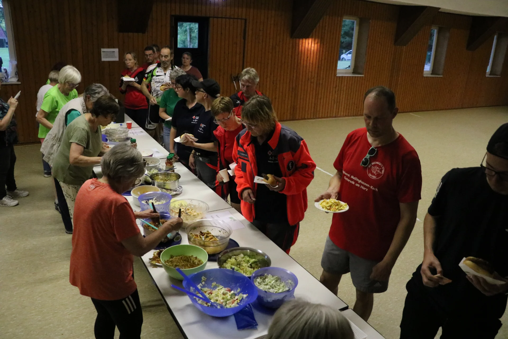 Bild: Das Salatbuffet