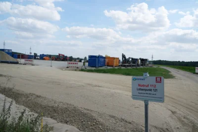 SuedLink  Tennet Baustelle  (Bild vergr&ouml;&szlig;ern)