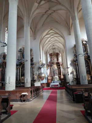 Deutscher Gottesdienst in der St. Niklaskirche in Znaim  (Bild vergr&ouml;&szlig;ern)