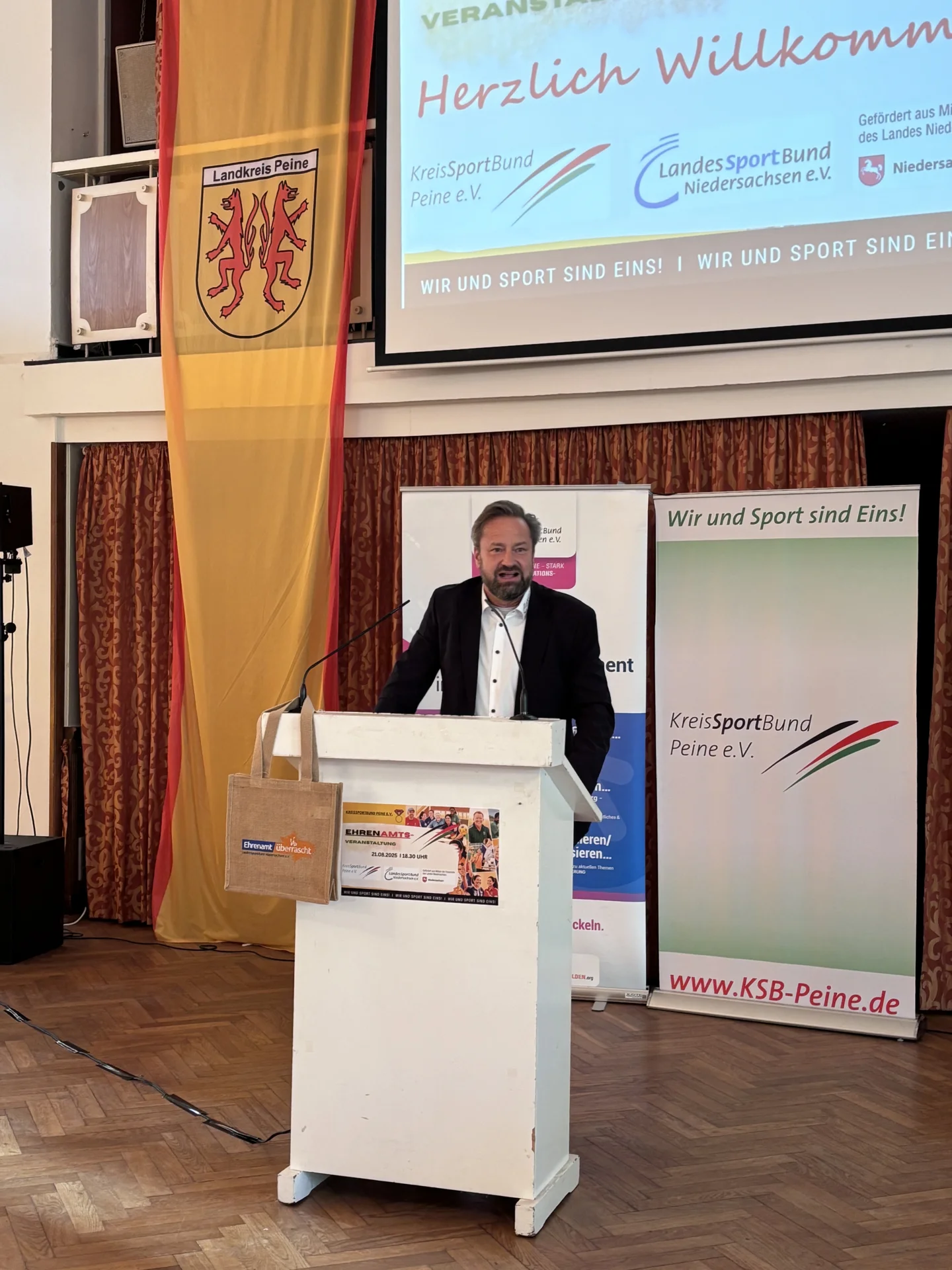 Bild: Der LSB-Präsident