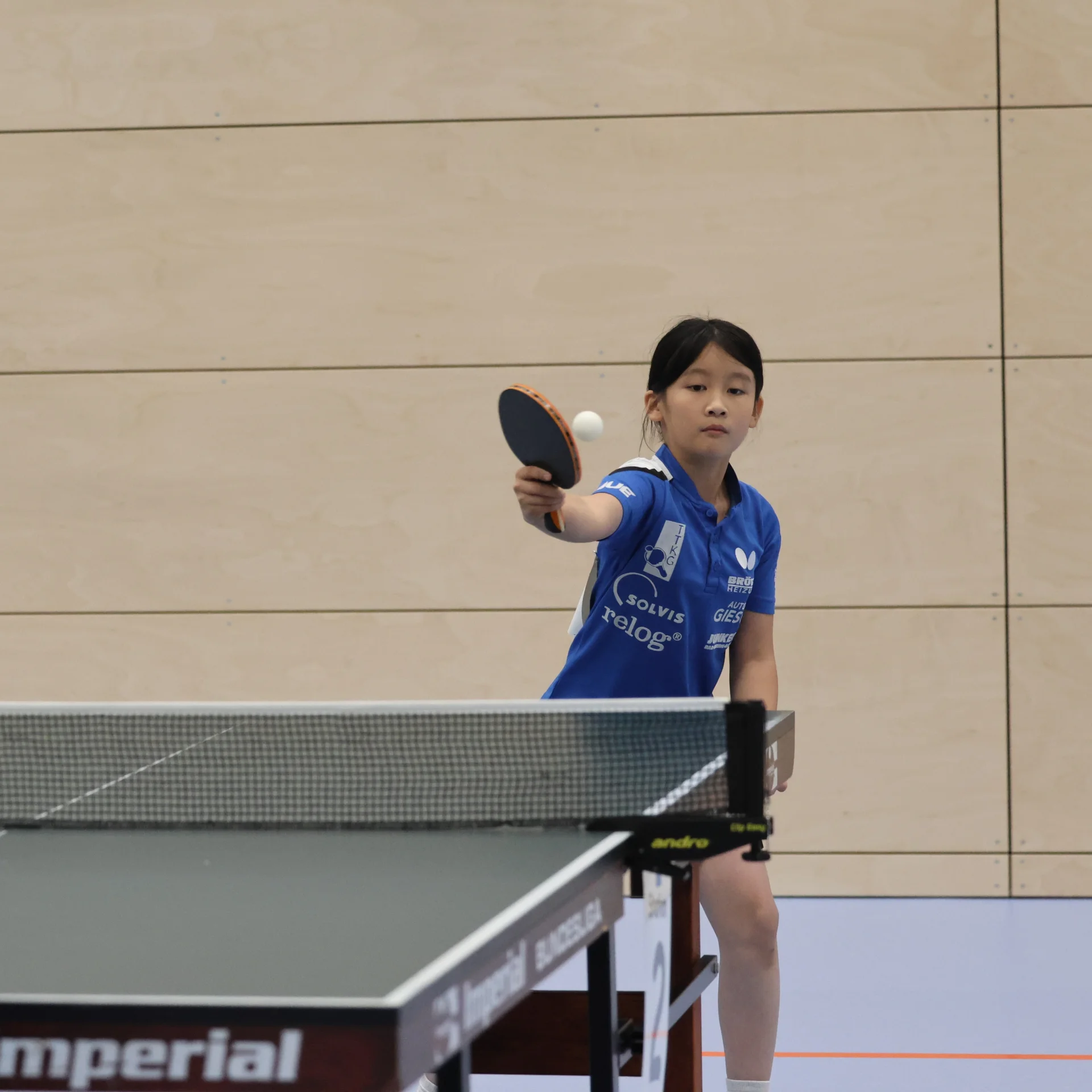 Bild: Jing Zhou wird Neunte bei den Mädchen 11