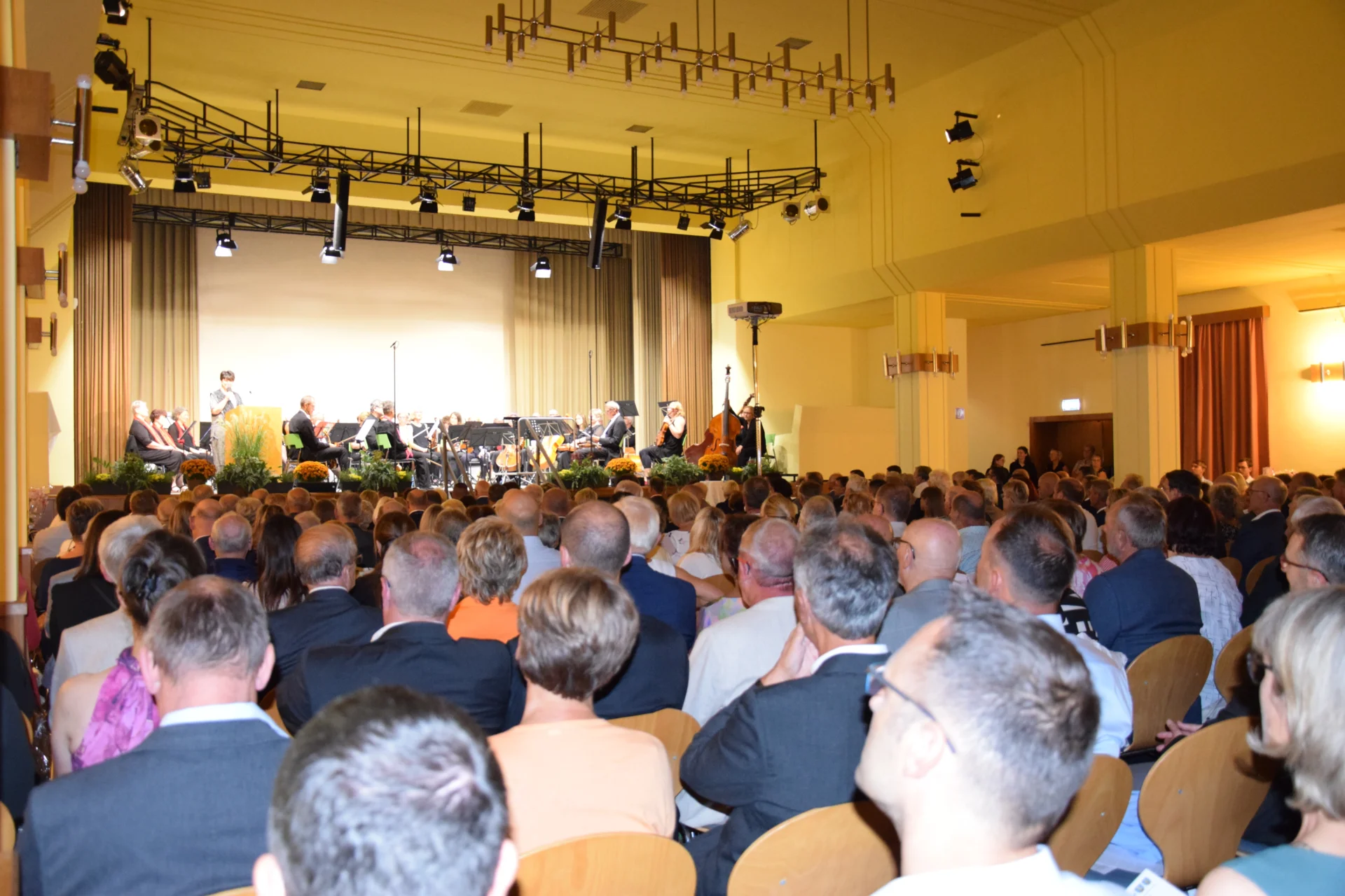 Bild: Begrüßung Kati Rüffer-Lang – Gemeinde Reinsdorf