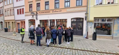 Foto des Albums: Vor 85 Jahren, wir erinnern uns! Die Stolpersteine in Kahla, 9. November 2023