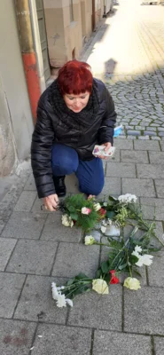 Foto des Albums: 5 Stolpersteine in Kahla – Gedenken an die jüdischen Einwohner, 9. November 2020