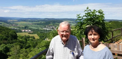 Foto des Albums: US Veteran E. Davis ehrt die Opfer vom Lager 7, Leubengrund, 12. Juni 2019