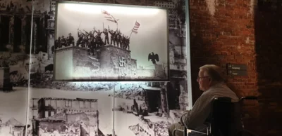 Foto des Albums: US Veteran E. Davis ehrt die Opfer vom Lager 7, Leubengrund, 12. Juni 2019