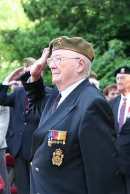 Foto des Albums: Treffen mit Jacques Goossens und Robert Tabary, Veteranen der „Brigade Piron“, Belgien, II.WK