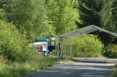 Foto des Albums: Vorbereitung zur Gedenkfeier am Walpersberg