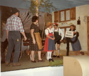 Bild: Stühle Anton, Kößl Rosmarie, Effenberger Gerti, Gilg Gottlieb, Schreiber Helga