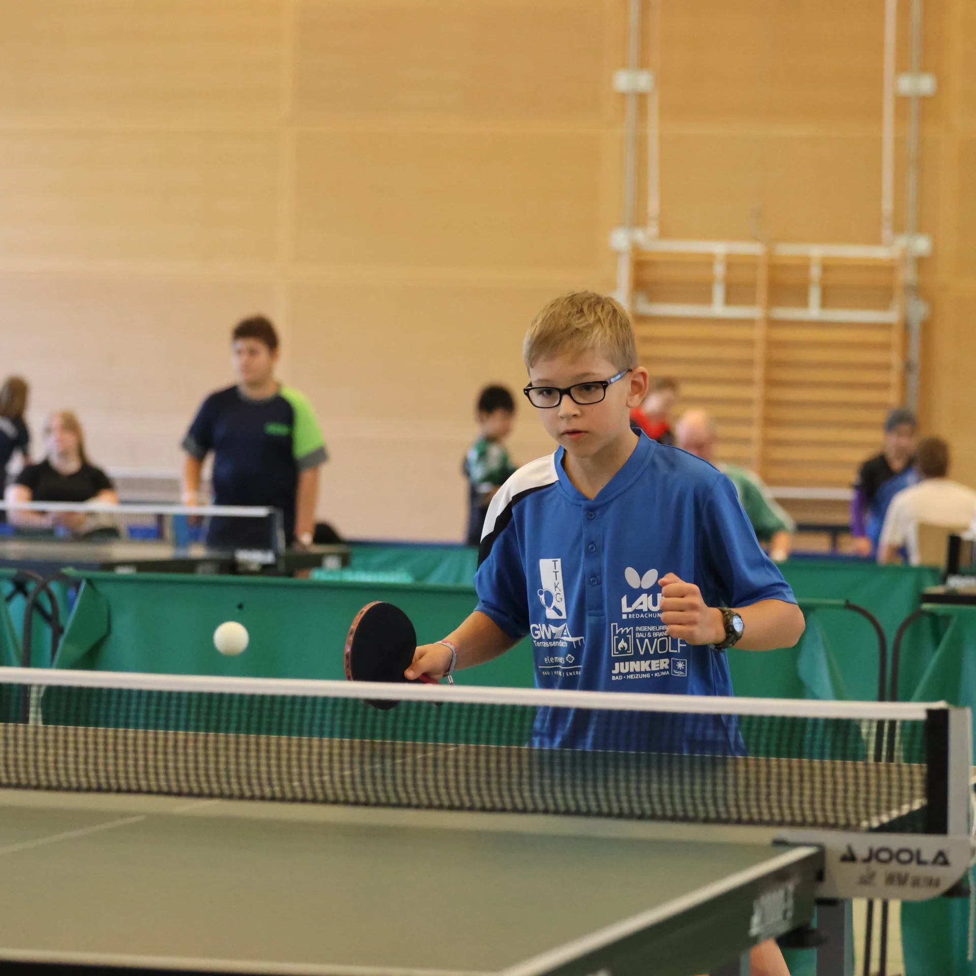 Bild: Johannes Lubczyk ging bei den Jungen 13 LK II an den Start