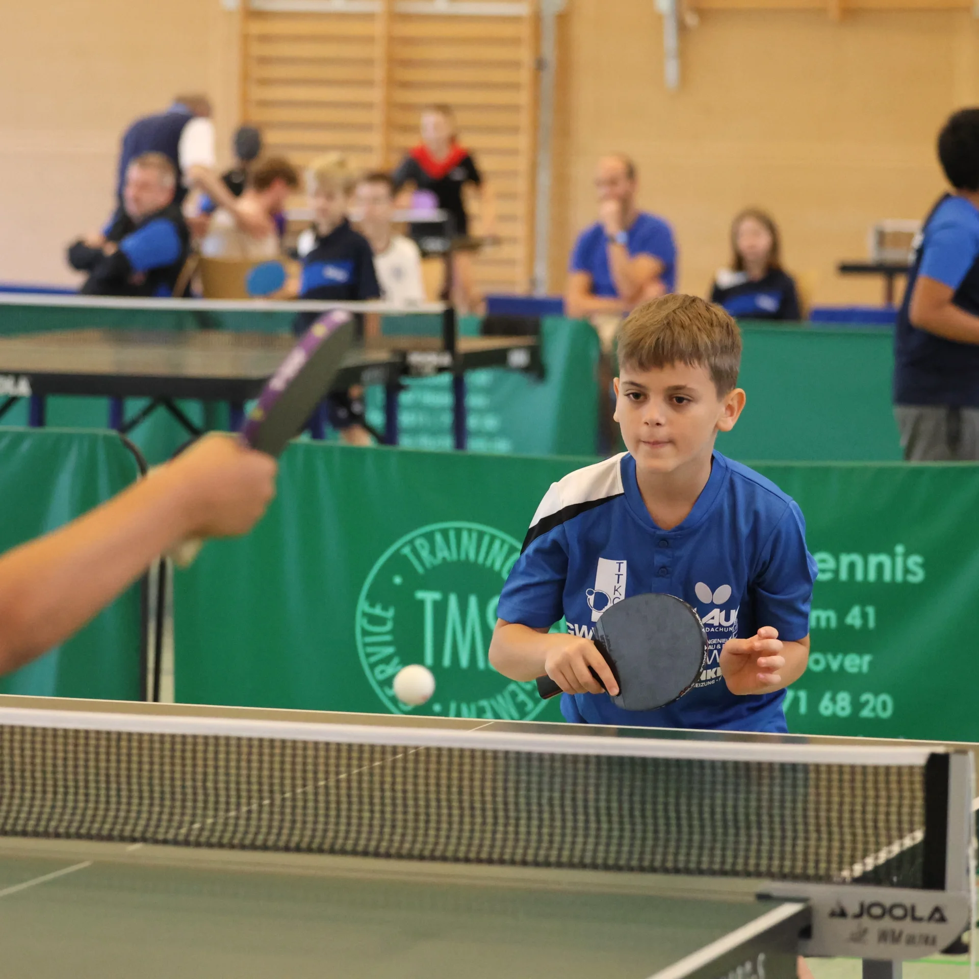 Bild: Mateo-Iulian Florea ging bei den Jungen 13 LK II an den Start