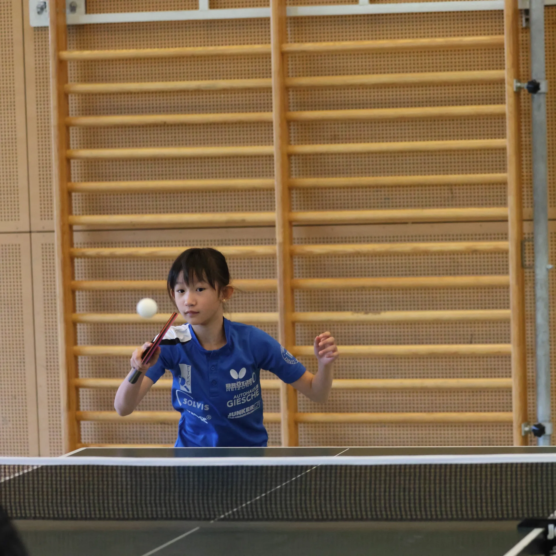 Bild: Klara Xinnuo Liang ging bei den Mädchen 13 an den Start