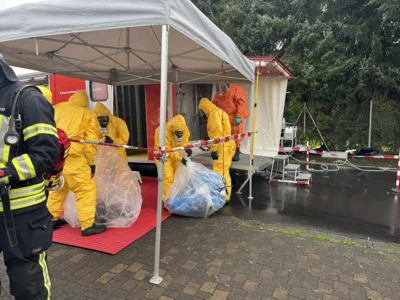 Foto des Albums: Übung mit GABC-Zug Landkreis Gießen