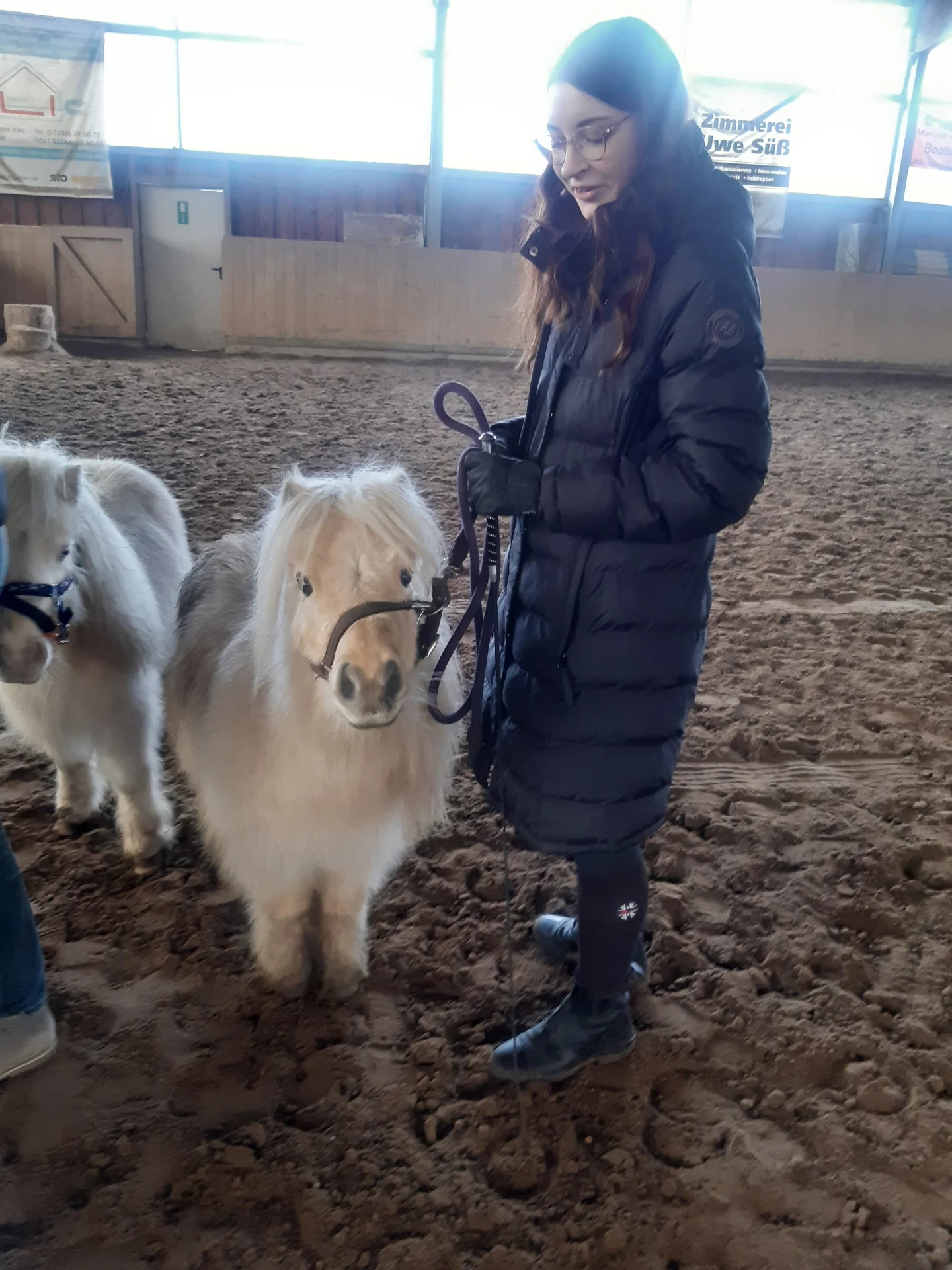 Bild: Ivy und Tosco, unsere leichtesten