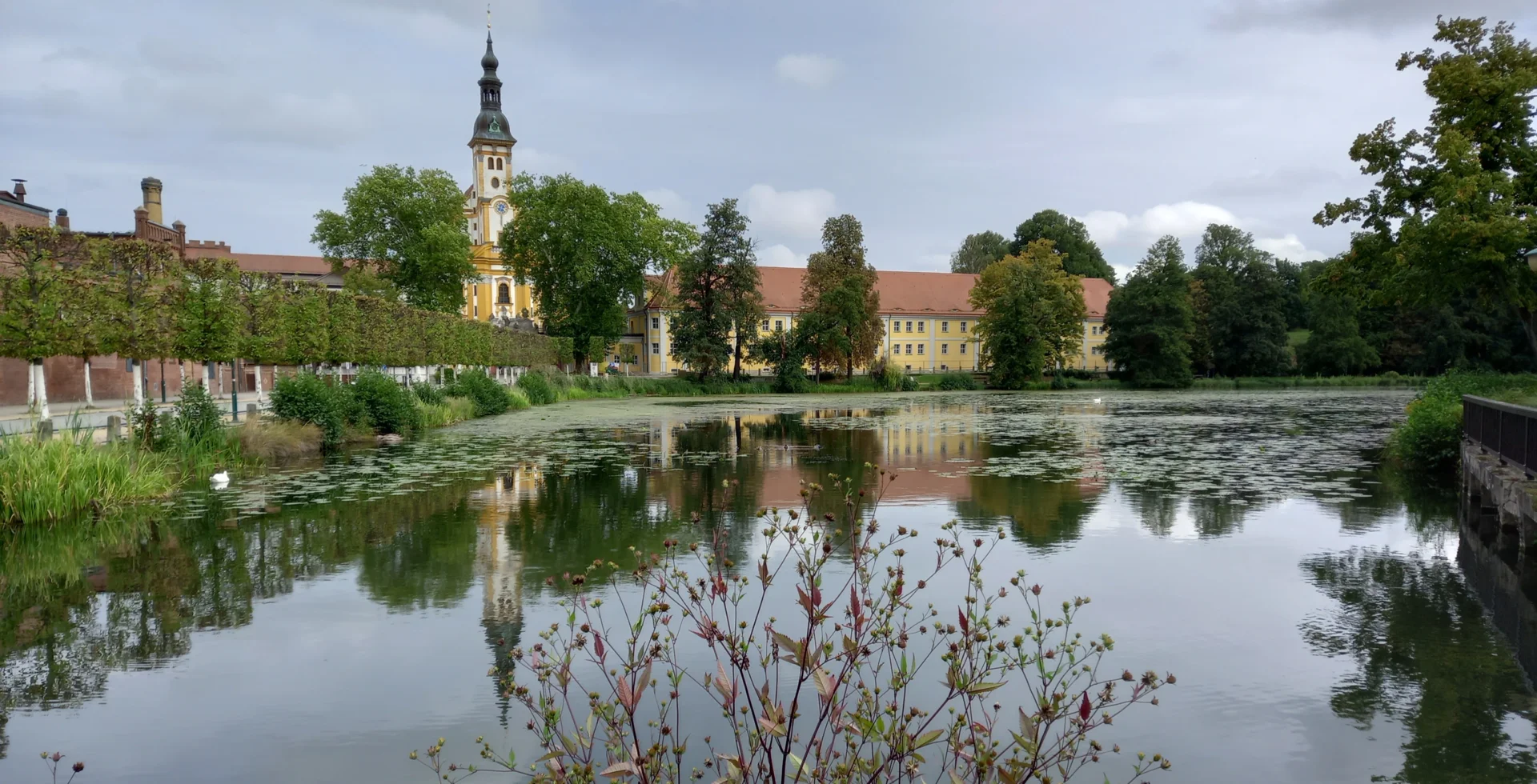 Bild: Abschied am Klostersee am Nachmittag