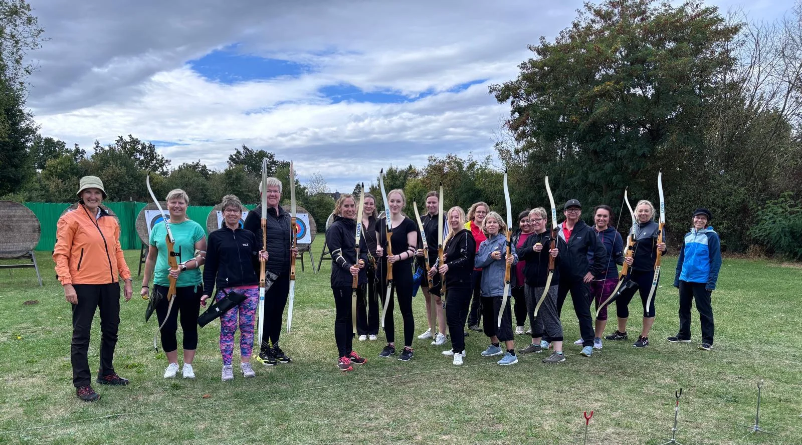 Bild: Bogenschießen mit Kerstin Koch