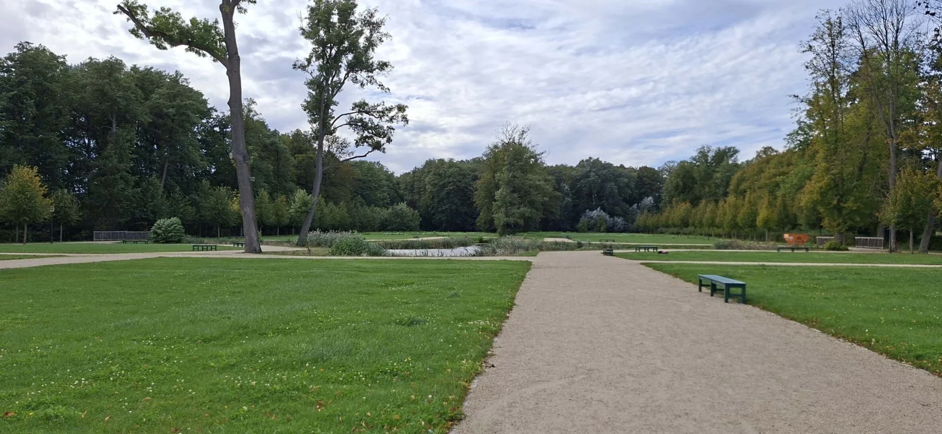Bild: Lustgarten Blick zum Kreuzteich