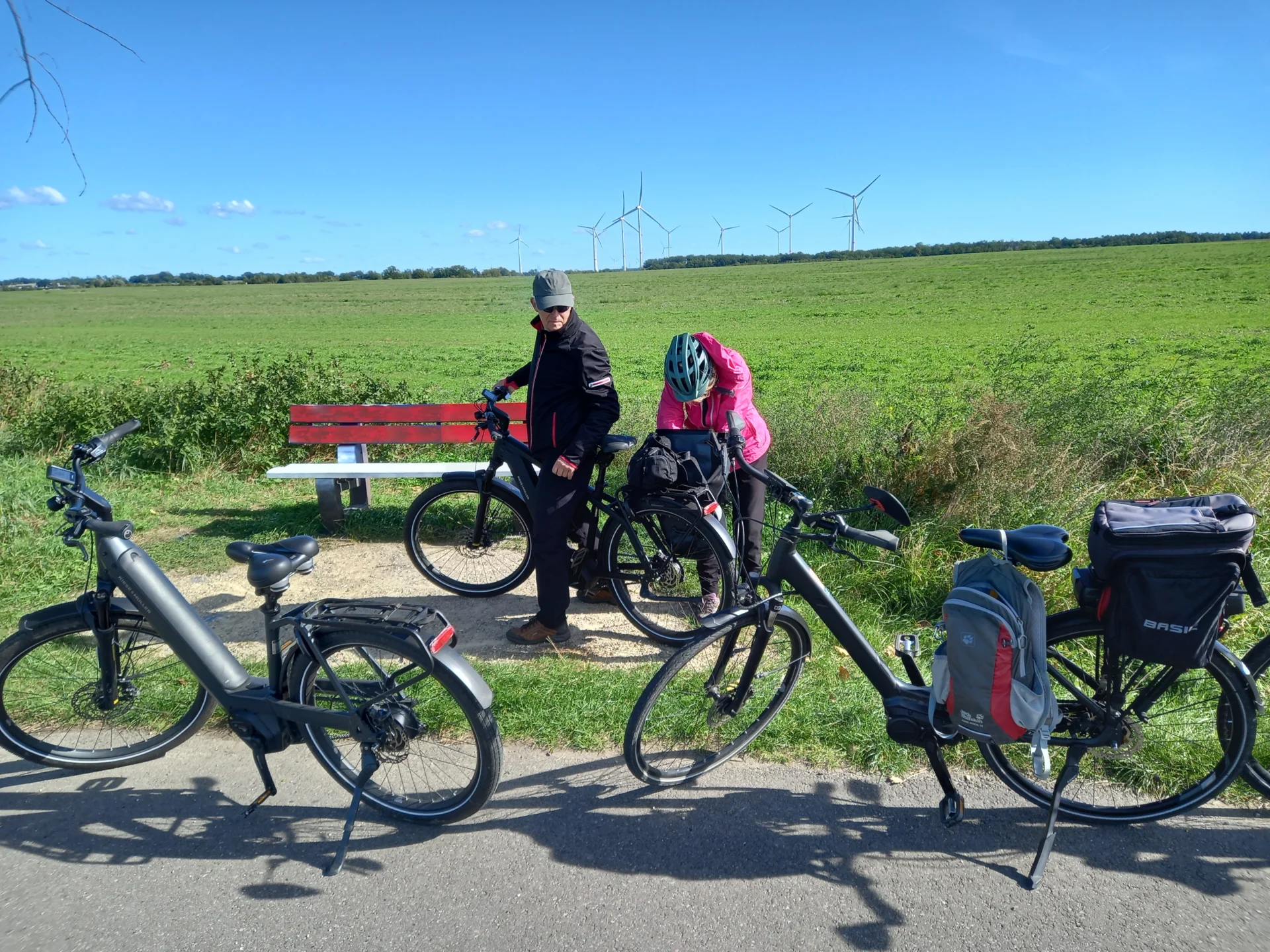 Bild: Am Radweg Richtung Blumberg