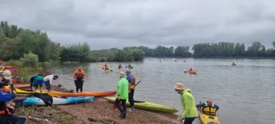 Vorschaubild: Gemeinsame Pause auf der Insel Langenau