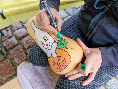 Foto des Albums: Bunt und lecker war der PriMa-Treff Herbst- und Kürbismarkt