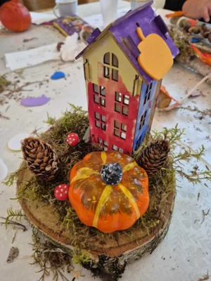 Foto des Albums: Impressionen des Bastelnachmittag zu Halloween im Siedlerheim Fredersdorf Nord