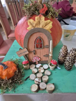 Foto des Albums: Impressionen des Bastelnachmittag zu Halloween im Siedlerheim Fredersdorf Nord
