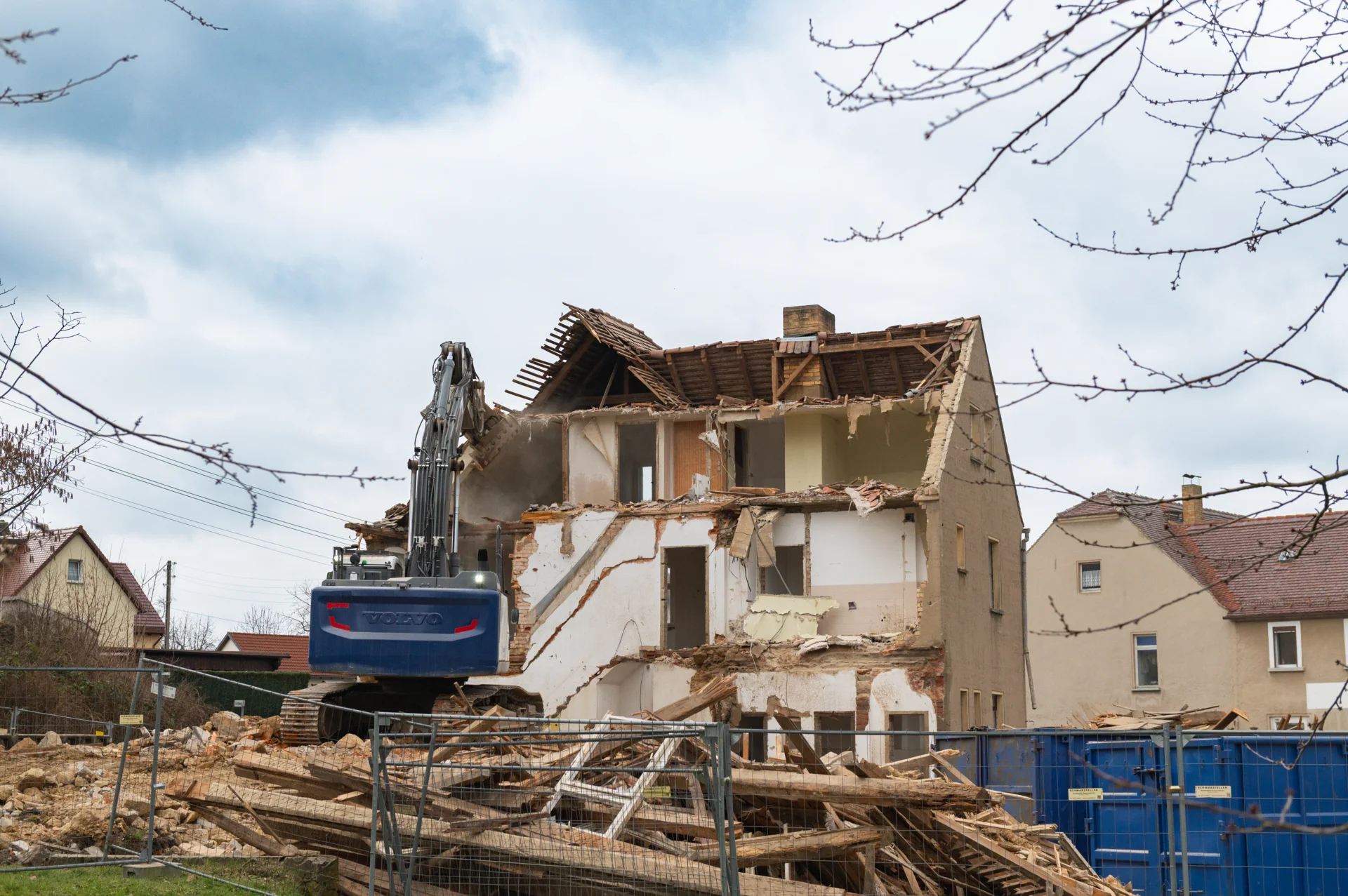 Bild: Abriss altes Gemeindeamt