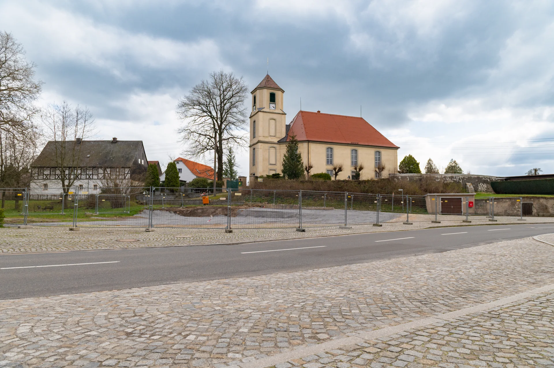 Bild: Bauplatz für das neue Gemeindeamt