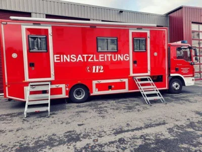 Foto des Albums: Kreisweite Übung “Flächenlage Unwetter” - Feuerwehren ziehen positive Bilanz Stresstest für Zentrale Leitstelle und kommunale Technische Einsatzleitungen